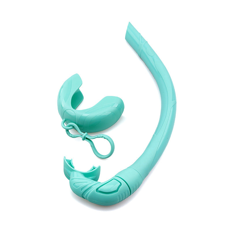 Underwater Scuba Portable Silicone Snorkel Tube Foldable Diving Breathing Pipe Diving Snorkel For Snorkeling Swimming Equipment
