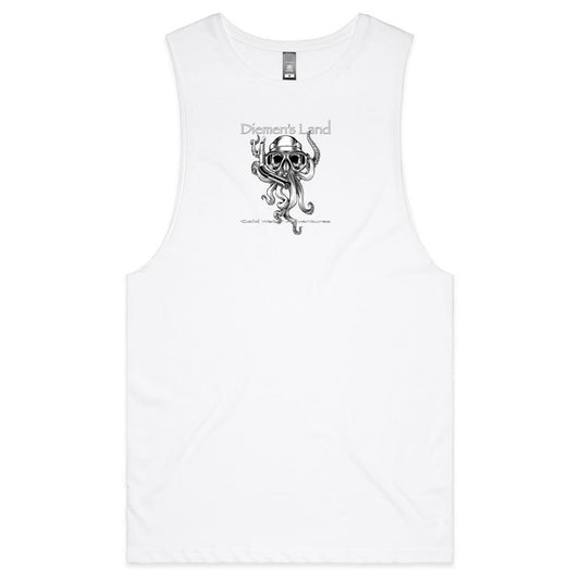 MAP OF TASSIE - Mens Tank Top Tee