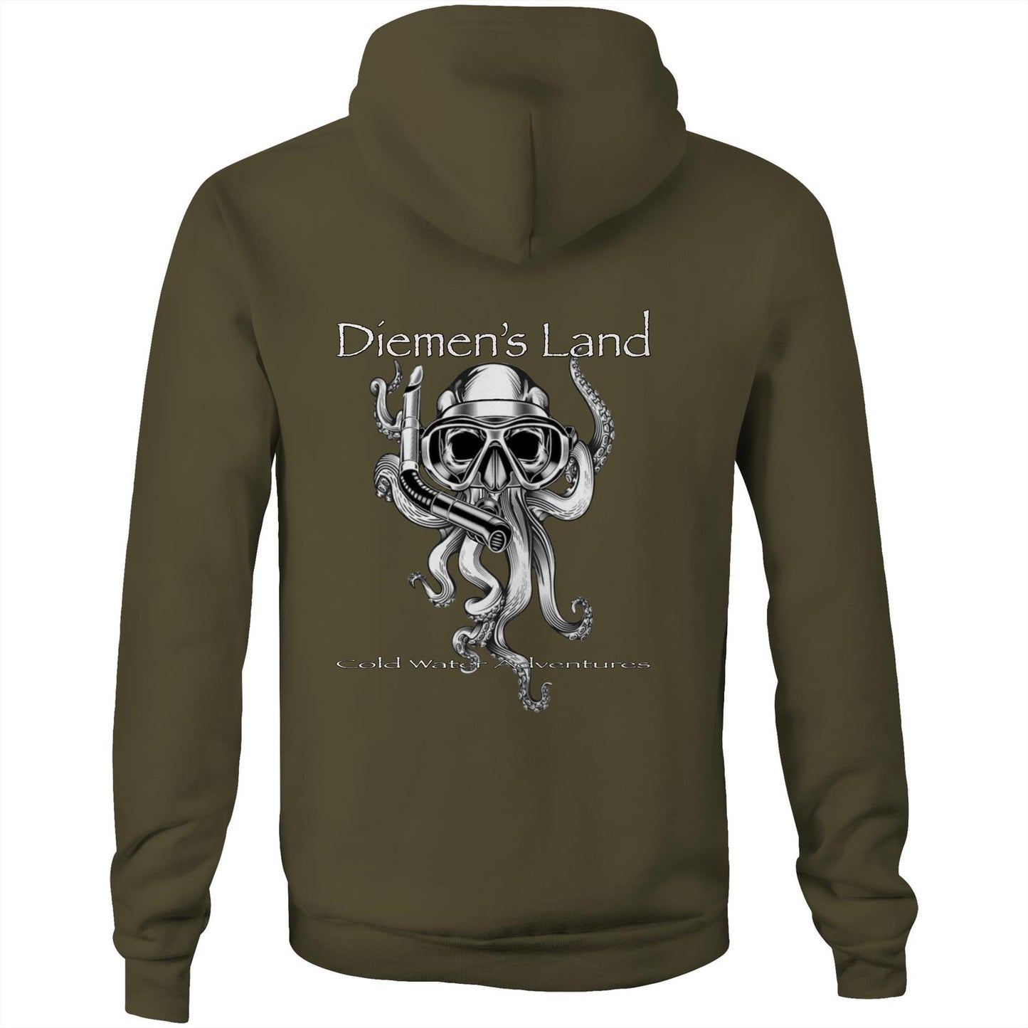 DIEMEN'S LAND - Pocket Hoodie Sweatshirt