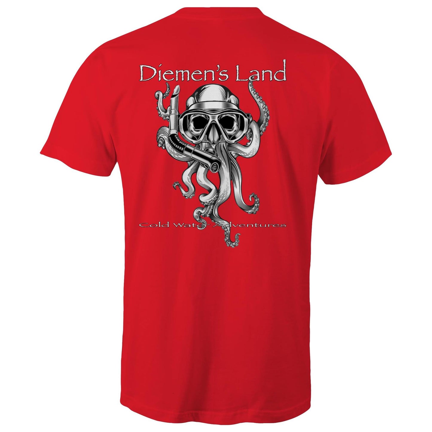 DIEMENS LAND - cold water adventure - Men's T-Shirt