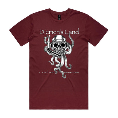DIEMENS LAND - cold water adventure - Men's T-Shirt