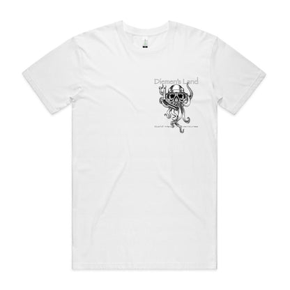 DIEMENS LAND NEON WAVES- Staple Organic Tee